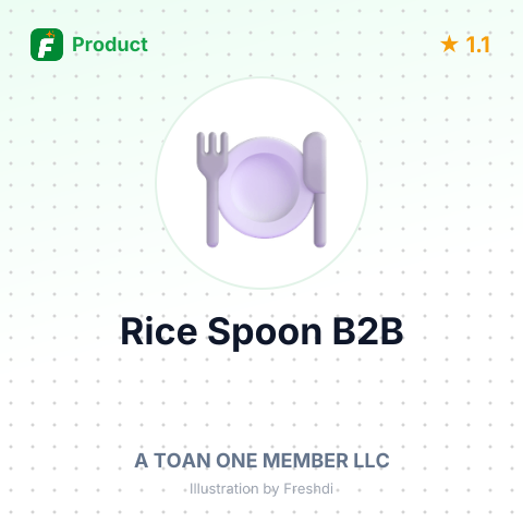 Stainless Steel Rice Spoon – summary card, no photo uploaded yet