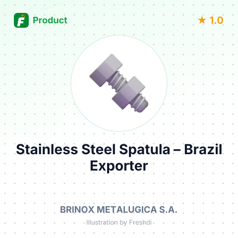 Stainless Steel Spatula – product summary card, no photo uploaded yet