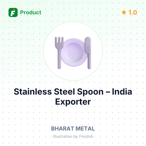 Stainless Steel Spoon – summary card, no photo uploaded yet