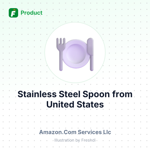 Stainless Steel Spoon – summary card, no photo uploaded yet