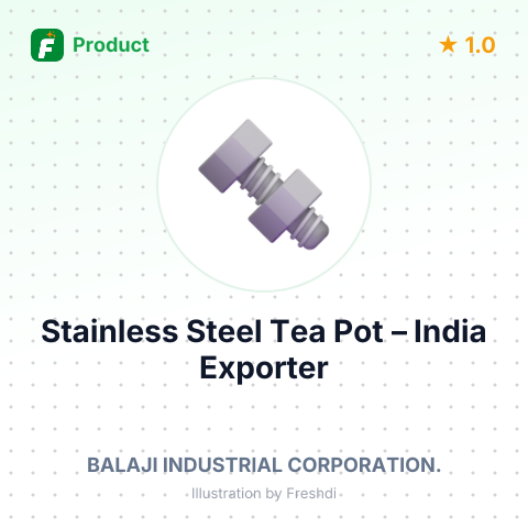 Stainless Steel Tea Pot – summary card, no photo uploaded yet