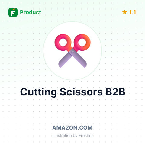 Stainless Steel Thread Cutting Scissors with Plastic Handle – summary card, no photo uploaded yet