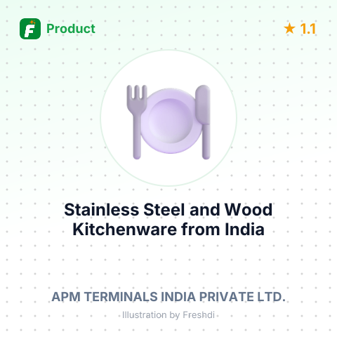 Stainless Steel and Wood Kitchenware – summary card, no photo uploaded yet