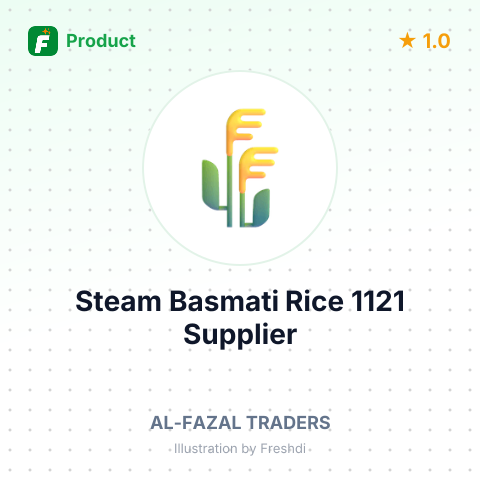 Steam Basmati Rice 1121 – summary card, no photo uploaded yet