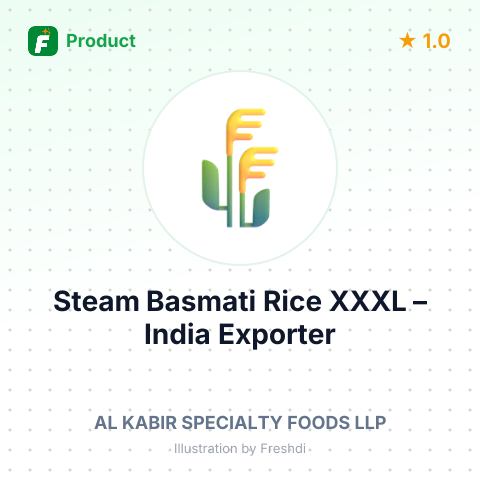 Steam Basmati Rice XXXL – summary card, no photo uploaded yet