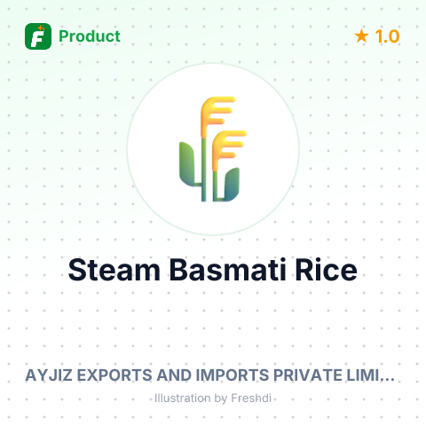 Steam Basmati Rice – summary card, no photo uploaded yet