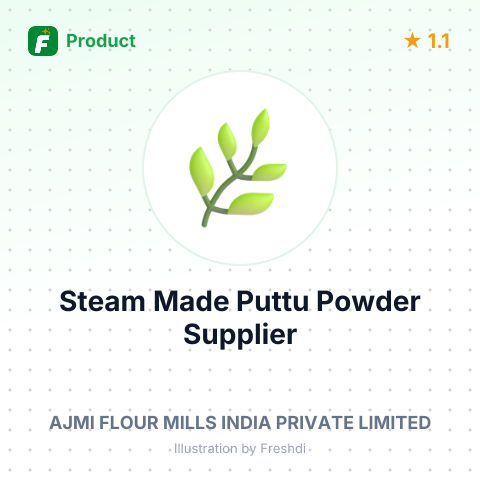 Steam Made Puttu Powder – product summary card, no photo uploaded yet