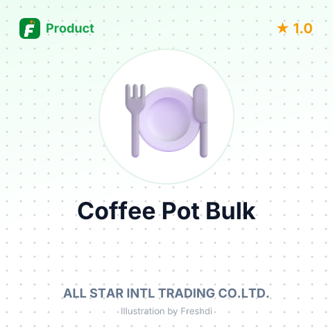 Steel Coffee Pot – summary card, no photo uploaded yet