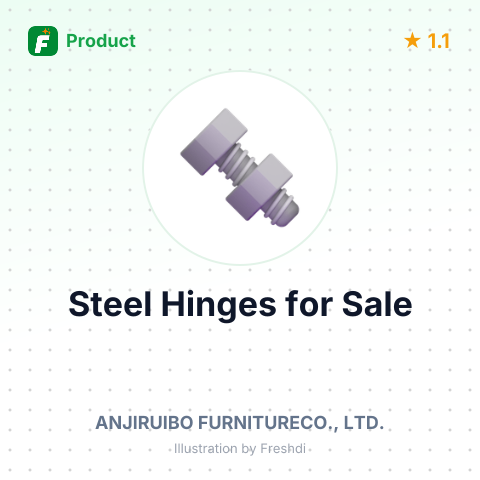 Steel Hinges for Furniture – summary card, no photo uploaded yet
