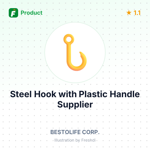 Steel Hook with Plastic Handle – summary card, no photo uploaded yet
