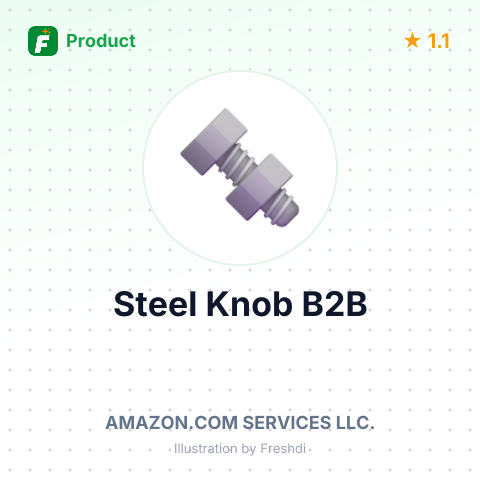 Steel Knob – summary card, no photo uploaded yet