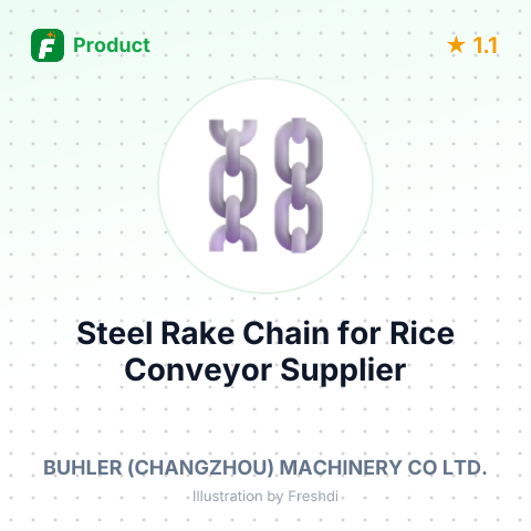 Steel Rake Chain for Rice Conveyor – summary card, no photo uploaded yet