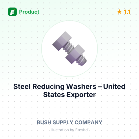 Steel Reducing Washers – summary card, no photo uploaded yet