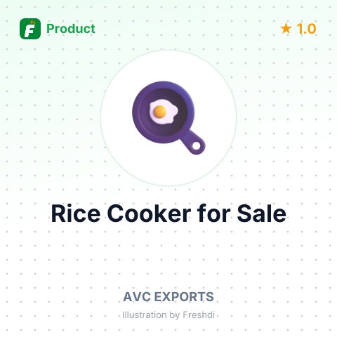 Steel Rice Cooker – summary card, no photo uploaded yet
