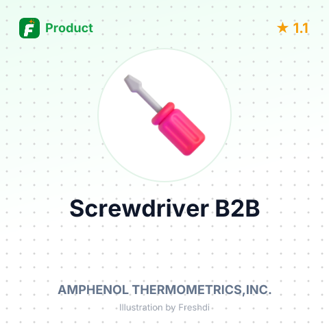 Steel Screwdriver with Plastic Handle – summary card, no photo uploaded yet