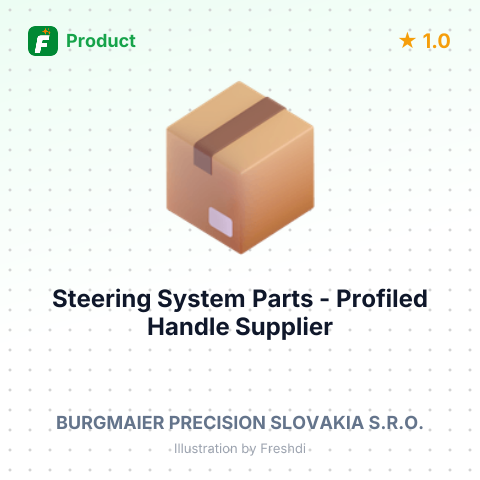 Steering System Parts - Profiled Handle – summary card, no photo uploaded yet