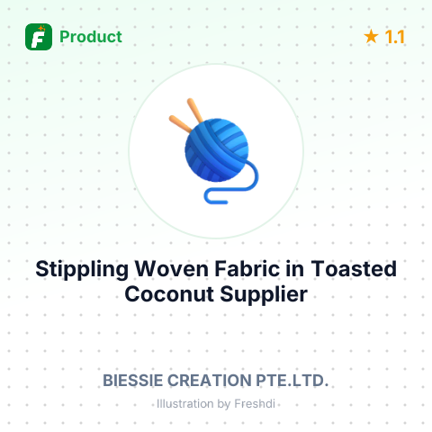 Stippling Woven Fabric in Toasted Coconut – summary card, no photo uploaded yet