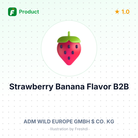 Strawberry Banana Compounding Flavor – summary card, no photo uploaded yet