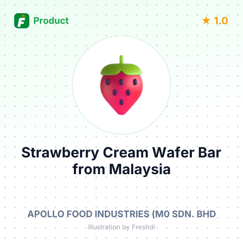 Strawberry Cream Wafer Bar – summary card, no photo uploaded yet