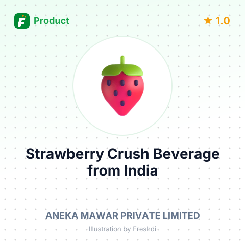 Strawberry Crush Beverage – summary card, no photo uploaded yet