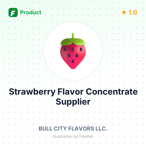 Strawberry Flavor Concentrate – summary card, no photo uploaded yet
