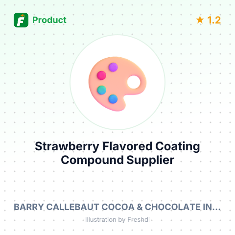Strawberry Flavored Coating Compound – summary card, no photo uploaded yet