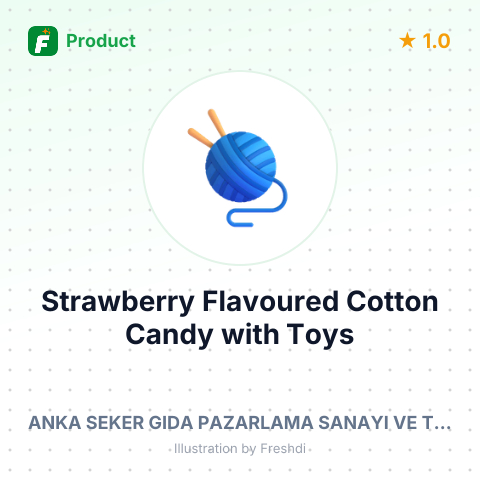 Strawberry Flavoured Cotton Candy with Toys – summary card, no photo uploaded yet