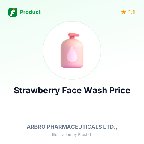 Strawberry Foaming Face Wash – summary card, no photo uploaded yet