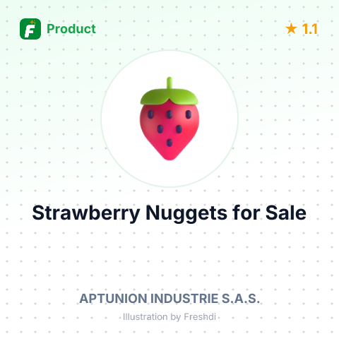 Strawberry Fruit Nuggets – summary card, no photo uploaded yet