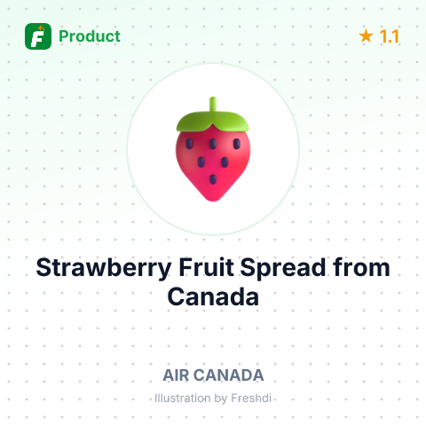 Strawberry Fruit Spread – summary card, no photo uploaded yet