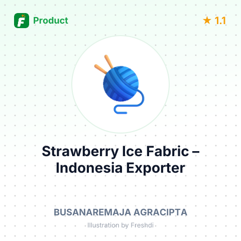 Strawberry Ice Fabric – summary card, no photo uploaded yet