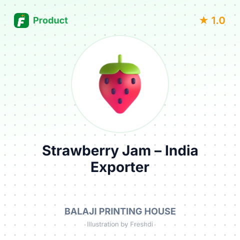 Strawberry Jam – summary card, no photo uploaded yet