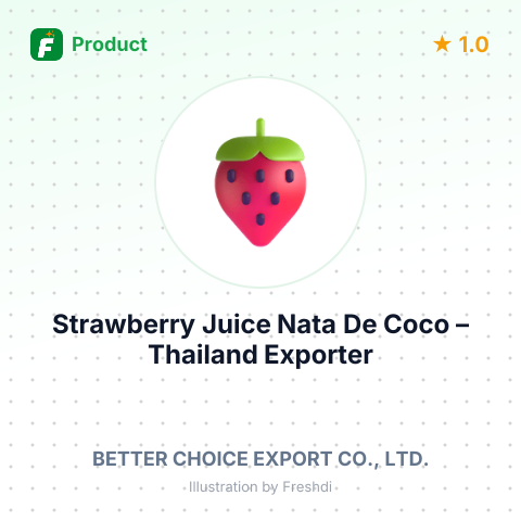 Strawberry Juice Nata De Coco – summary card, no photo uploaded yet