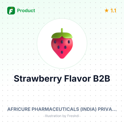 Strawberry Liquid Flavor – product summary card, no photo uploaded yet