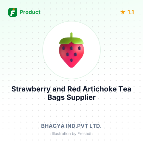 Strawberry and Red Artichoke Tea Bags – summary card, no photo uploaded yet