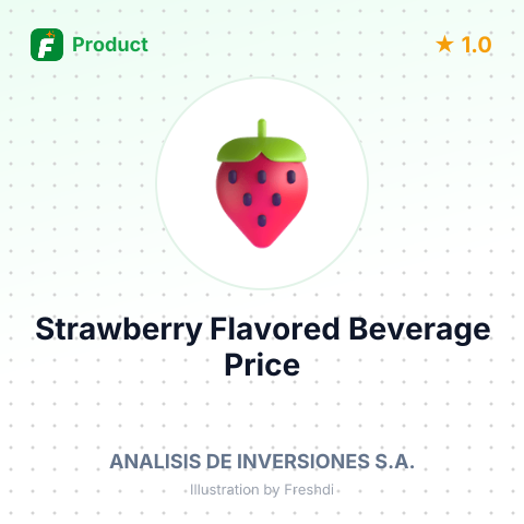 Strawberry and Vanilla Flavored Beverages – summary card, no photo uploaded yet