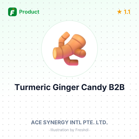 Sugar Free Turmeric Ginger Candy - Naturally Orange Flavored – summary card, no photo uploaded yet