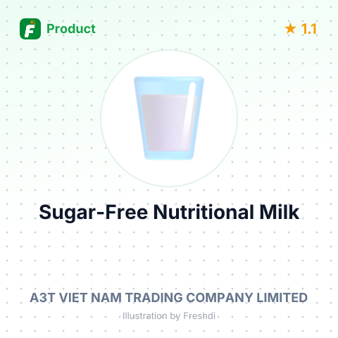 Sugar-Free Nutritional Milk – summary card, no photo uploaded yet