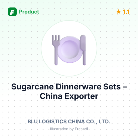 Sugarcane Dinnerware Sets – summary card, no photo uploaded yet