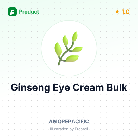 Sulwhasoo Concentrated Ginseng Rejuvenating Eye Cream – summary card, no photo uploaded yet