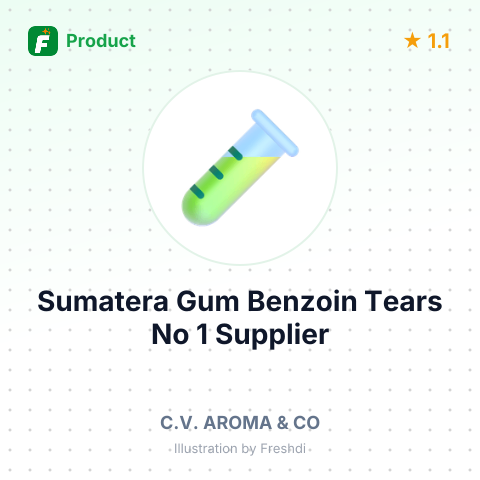 Sumatera Gum Benzoin Tears No 1 – summary card, no photo uploaded yet