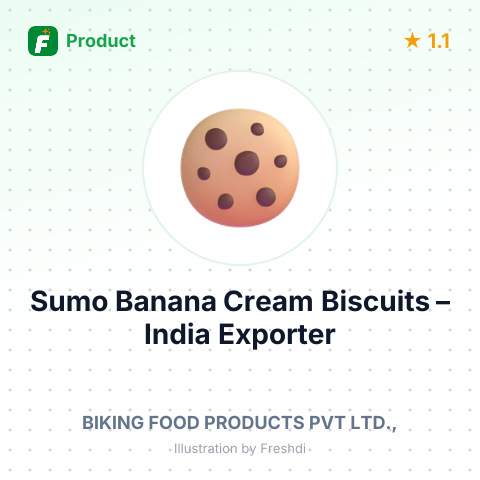 Sumo Banana Cream Biscuits – summary card, no photo uploaded yet