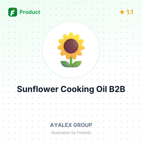 Sunflower Cooking Oil – summary card, no photo uploaded yet