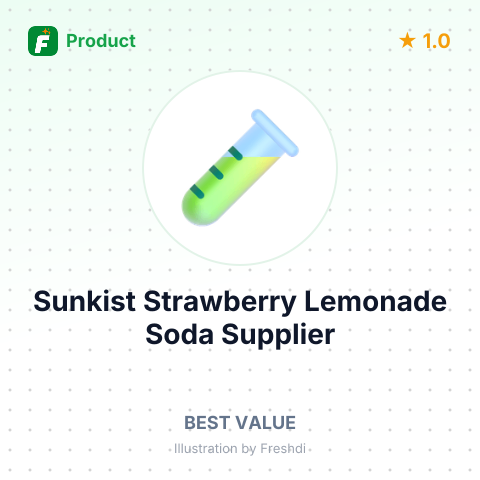Sunkist Strawberry Lemonade Soda – summary card, no photo uploaded yet