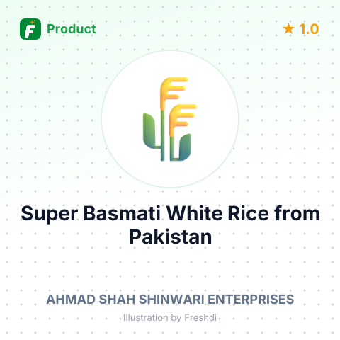 Super Basmati White Rice – product summary card, no photo uploaded yet