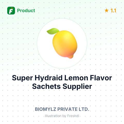 Super Hydraid Lemon Flavor Sachets – summary card, no photo uploaded yet