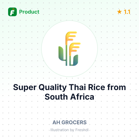 Super Quality Thai Rice – summary card, no photo uploaded yet