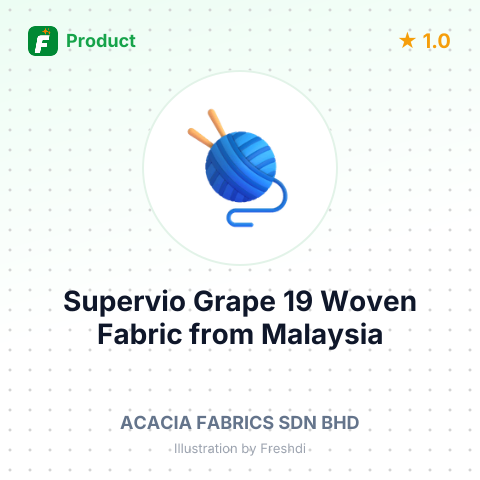 Supervio Grape 19 Woven Fabric – summary card, no photo uploaded yet