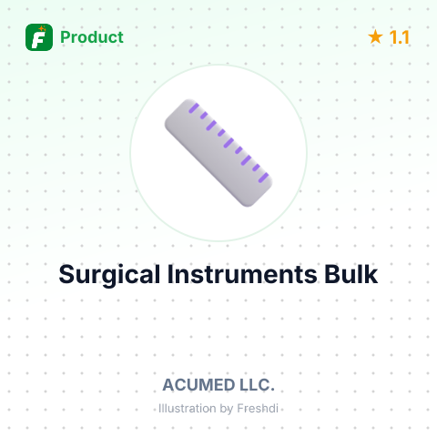 Surgical Instruments – summary card, no photo uploaded yet