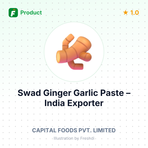 Swad Ginger Garlic Paste – summary card, no photo uploaded yet
